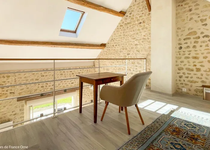 Charmante Maison En Pierres Avec Wifi, Pres De Mortagne-au-perche - Fr-1-497-241 Dom wakacyjny La Mesniere