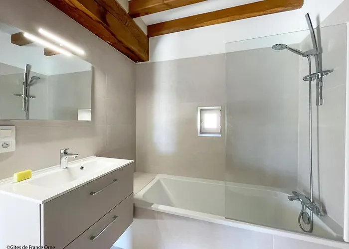 Charmante Maison En Pierres Avec Wifi, Pres De Mortagne-au-perche - Fr-1-497-241 Dom wakacyjny La Mesniere