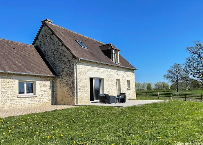 Charmante Maison En Pierres Avec Wifi, Pres De Mortagne-au-perche - Fr-1-497-241 La Mesniere